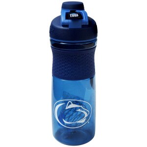 navy blender bottle with white Penn State Athletic Logo